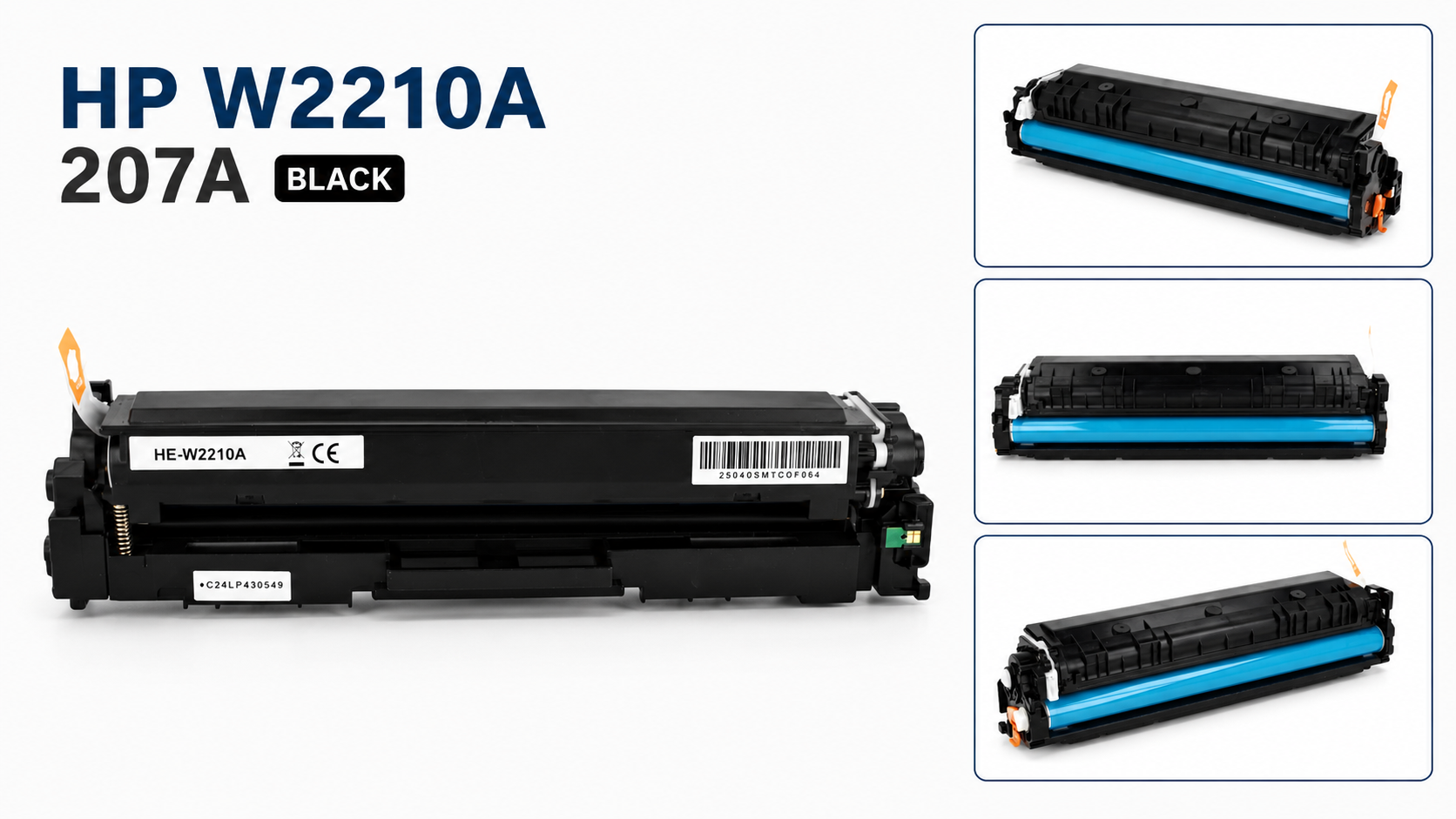 Toner HP 207A W2210A BLACK